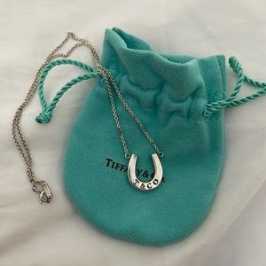 Tiffany & Co. Sterling Silver Horseshoe Lucky Charm Pendant